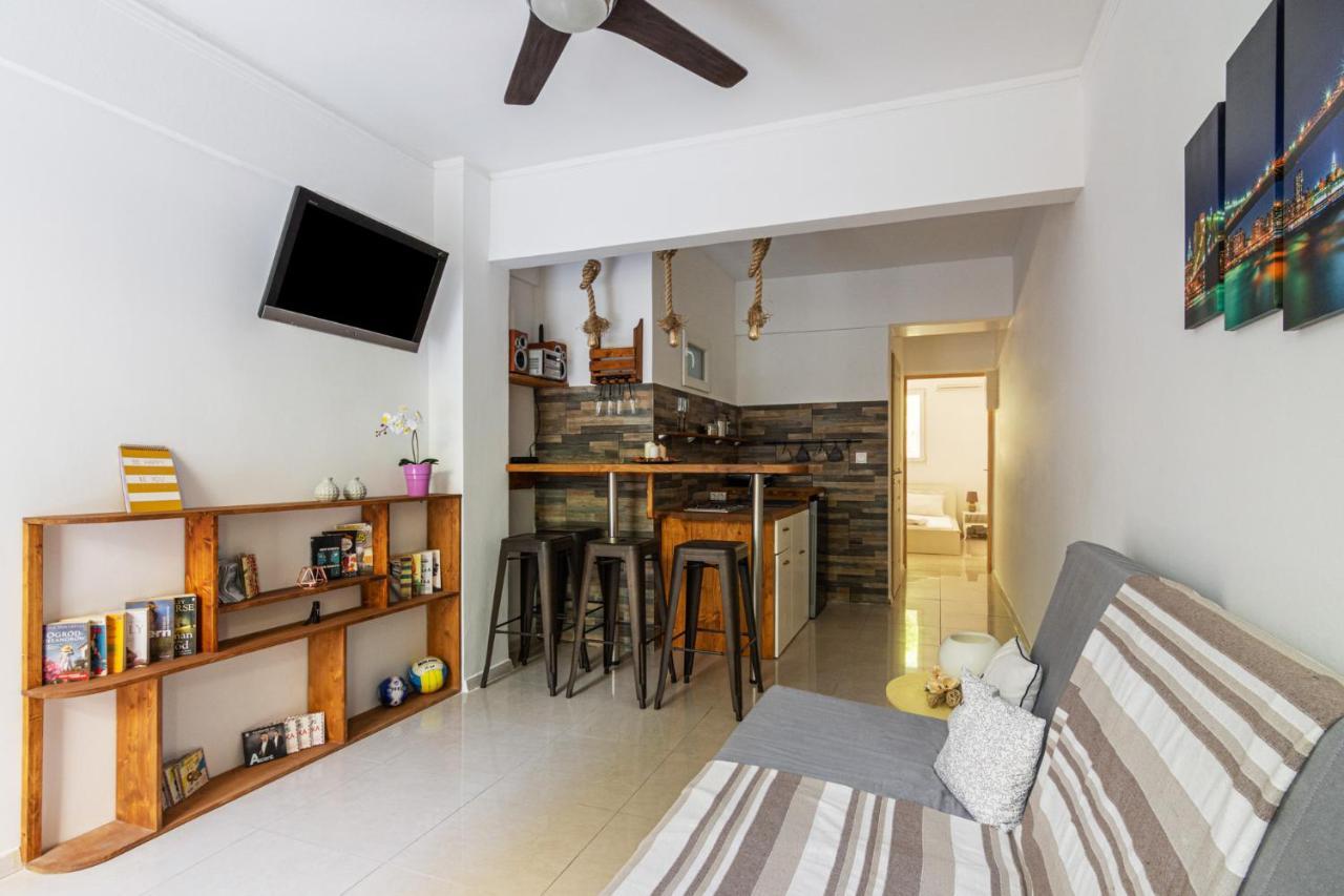 Comfy Apartment Close To Floisvos Beach Atenas Exterior foto
